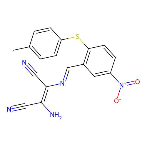 C18H13N5O2S structure