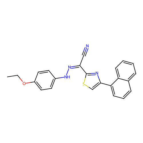 C23H18N4OS structure