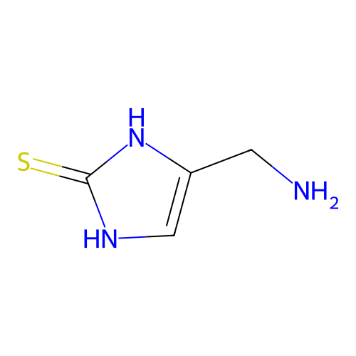 4-(aminomethyl)-1H-imidazole-2-thiol structure
