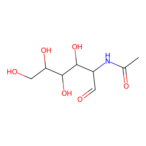 2-Acetamido-2-deoxyhexose structure