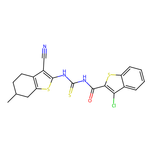 C20H16ClN3OS3 structure