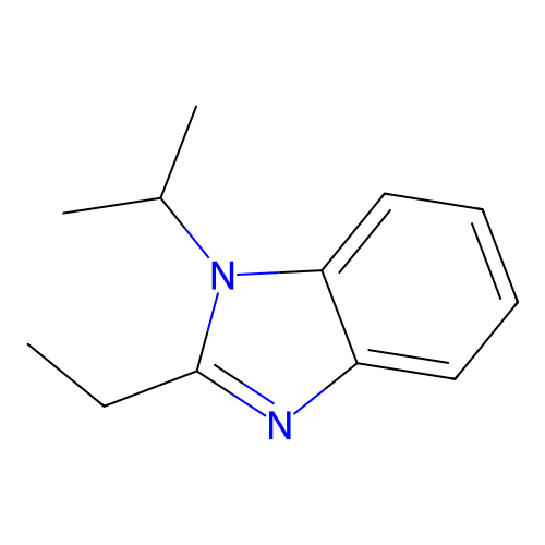 2-Ethyl-1-propan-2-ylbenzimidazole structure