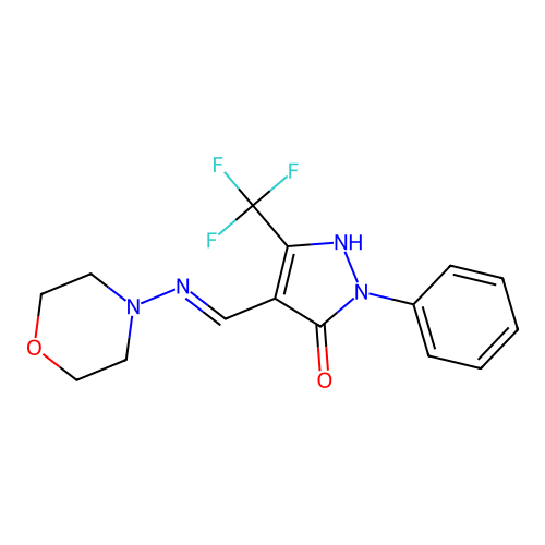 C15H15F3N4O2 structure