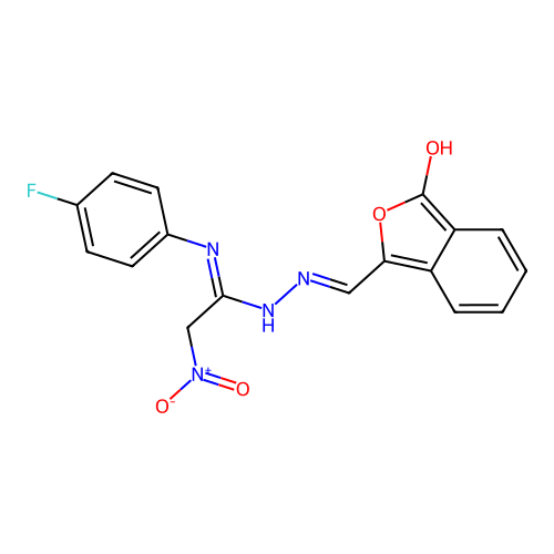 C17H13FN4O4 structure