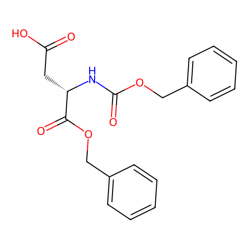 Z-Asp-OBzl structure