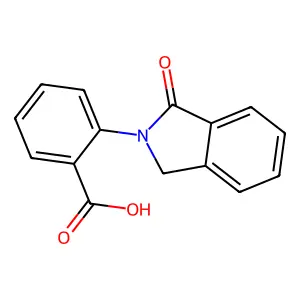 2-(1-Oxo-1,3-dihydro-2H-isoindol-2-yl)benzoic acid structure