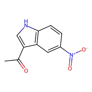 1-(5-nitro-1H-indol-3-yl)ethan-1-one structure