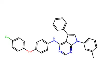 C31H23ClN4O structure