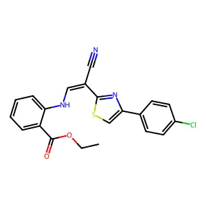 C21H16ClN3O2S structure