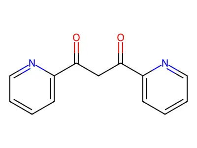 1,3-Di(2-pyridyl)-1,3-propanedione structure