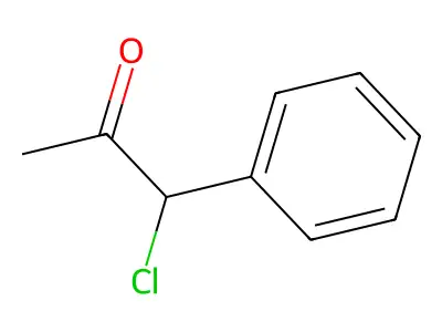 (1S)-1-chloro-1-phenylpropan-2-one structure