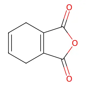 1,4-Cyclohexadiene-1,2-dicarboxylic anhydride structure
