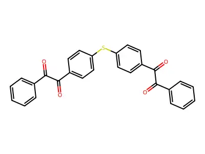 1-[4-[4-(2-Oxo-2-phenylacetyl)phenyl]sulfanylphenyl]-2-phenylethane-1,2-dione structure