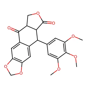 Podophyllotoxone structure