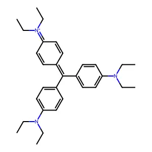 Ethyl violet structure