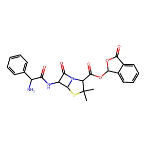 酞氨西林 structure