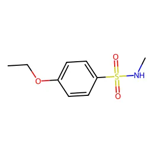 4-ethoxy-N-methylbenzenesulfonamide structure