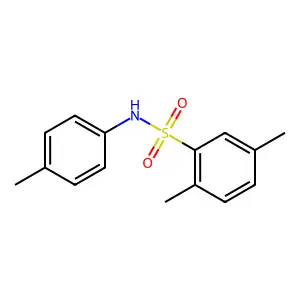 2,5-二甲基-N-(4-甲基苯基)苯磺酰胺 structure