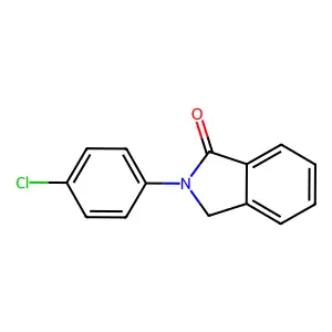 2-(4-Chlorophenyl)isoindolin-1-one structure