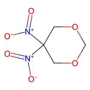 5,5-Dinitro-1,3-dioxane structure