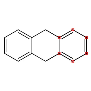 三蝶烯 structure