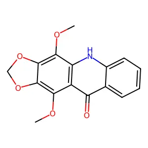 Xanthevodine structure