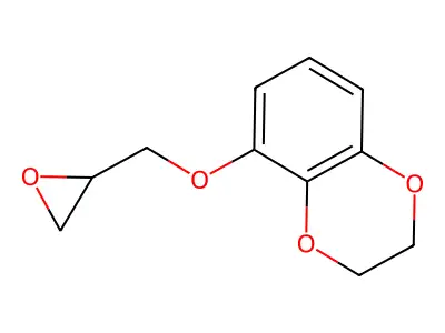 5-(Oxiran-2-ylmethoxy)-2,3-dihydro-1,4-benzodioxine structure
