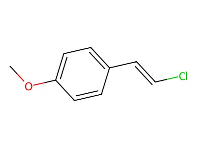 1-(-2-Chloro-vinyl)-4-methoxy-benzene structure