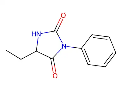 5-Ethyl-3-phenylimidazolidine-2,4-dione structure