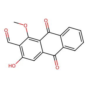 丹米坎他醛 structure