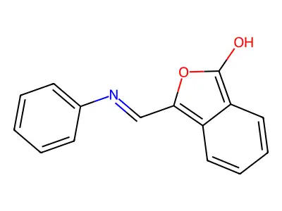 3-(anilinomethylene)-2-benzofuran-1(3H)-one structure
