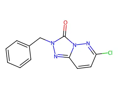 2-Benzyl-6-chloro-[1,2,4]triazolo[4,3-b]pyridazin-3-one structure