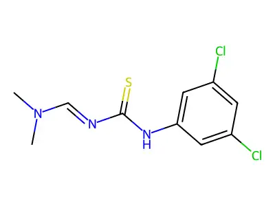 1-(3,5-Dichlorophenyl)-3-[(dimethylamino)methylidene]thiourea structure