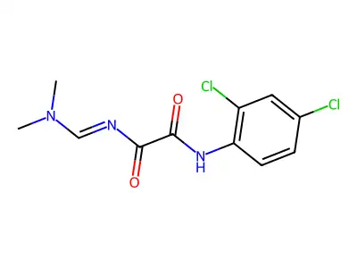 N~1~-(2,4-dichlorophenyl)-N~2~-[(dimethylamino)methylene]ethanediamide structure