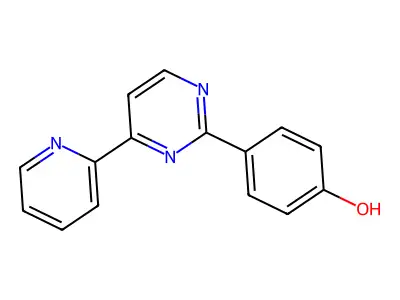4-[4-(Pyridin-2-yl)pyrimidin-2-yl]phenol structure