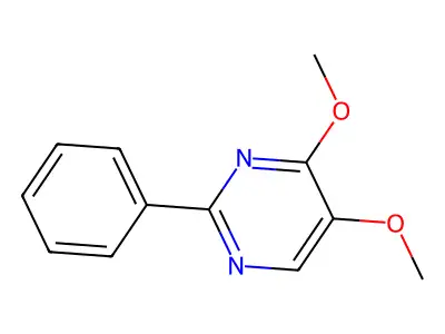 4,5-Dimethoxy-2-phenylpyrimidine structure