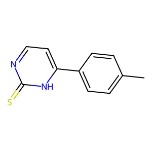 4-(4-Methylphenyl)-2-pyrimidinethiol structure