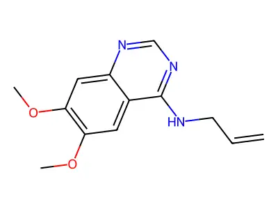 N-Allyl-6,7-Dimethoxy-4-Quinazolinamine structure