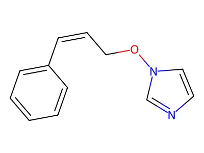 1-(3-Phenylprop-2-enoxy)imidazole structure