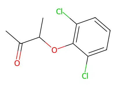 3-(2,6-Dichlorophenoxy)-2-butanone structure