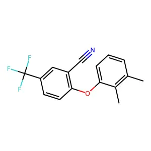 2-(2,3-Dimethylphenoxy)-5-(trifluoromethyl)benzonitrile structure