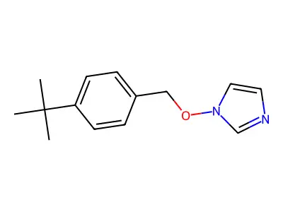 1-[[4-(1,1-Dimethylethyl)phenyl]methoxy]-1H-imidazole structure