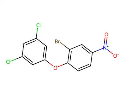 2-Bromo-1-(3,5-dichlorophenoxy)-4-nitrobenzene structure