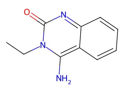 3-Ethyl-4-imino-1,2,3,4-tetrahydroquinazolin-2-one structure