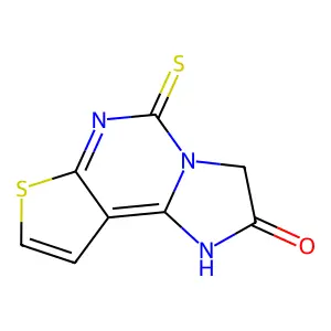 5-thioxo-5,6-dihydroimidazo[1,2-c]thieno[3,2-e]pyrimidin-2(3H)-one structure
