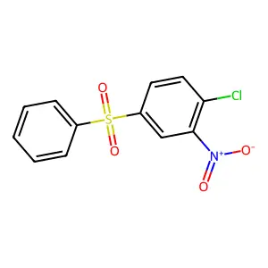 1-Chloro-2-nitro-4-(phenylsulfonyl)benzene structure