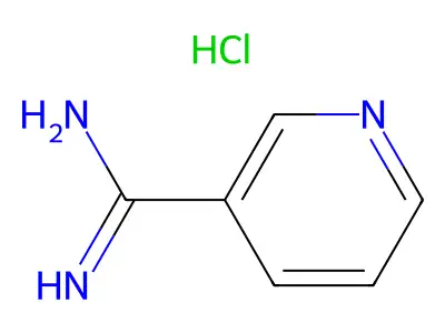 Nicotinamidine hydrochloride structure