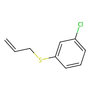 1-Allylsulfanyl-3-chlorobenzene structure