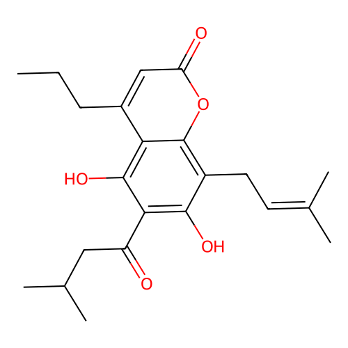 Isomammein structure