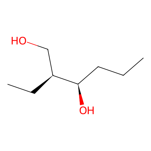 rel-(2R,3S)-2-Ethyl-1,3-hexanediol structure